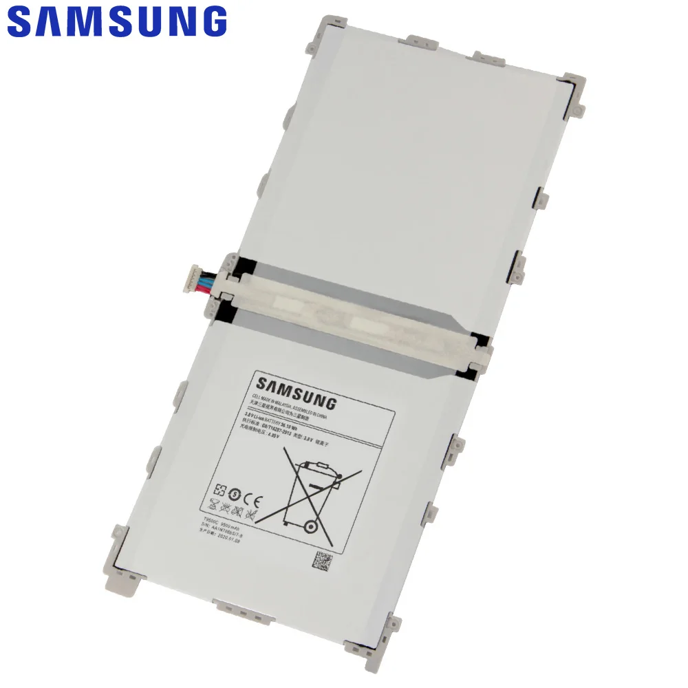 SAMSUNG Oriģinālā Akumulatora T9500K T9500C T9500E T9500U Par Galaxy Note 12.2 P900 P901 P905 SM-T900 SM-P900 SM-P905 9500mAh