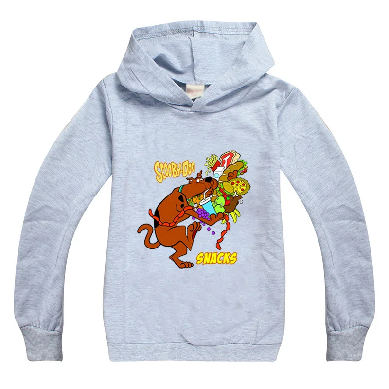 Scooby Doo, Karikatūra, Zēniem, Bērniem, Hoodies, lai Meitene Džemperis ar garām Piedurknēm Topi Toddler Zēns Rudens Apģērbs Bērniem, Apģērbs sporta Krekls