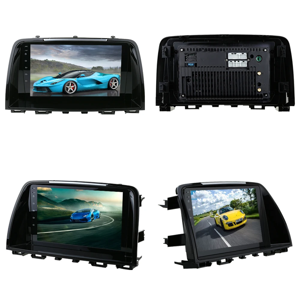 SINOSMART Atbalsta Bose Audio Rūpnīcas OEM Kamera Auto Navigācijas GPS Player Mazda 6 gj android Atenza 2012. - 2016. gadam IPS QLED