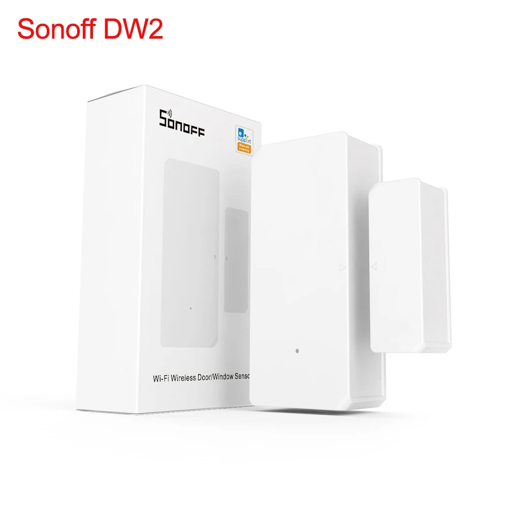 Sonoff DW2 Wifi Bezvadu Durvju Logu Sensors Smart Home Remote Control Saistība ar SONOFF Ierīce Nav Nepieciešama centrs Caur APP Ewelink