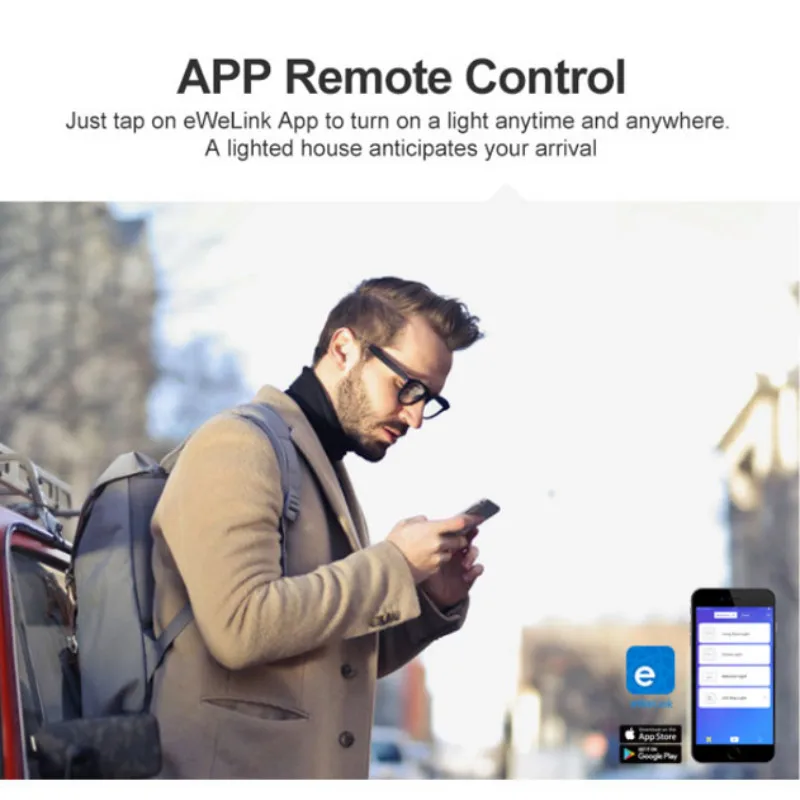 SONOFF RFR3 WiFi Bezvadu DIY Slēdzis 433 Modulis Smart Home APP Tālvadības Saderīga ar Alexa Amazon, Google Home Palīgs