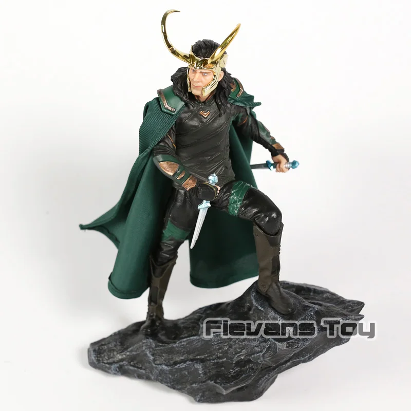 Super Varonis Filmas Thor Ragnarok The Avengers Loki Laufeyson Odinson 25cm Dzelzs Studios Attēls Statuetes Rotaļlietas