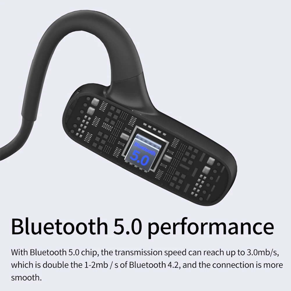 TWS Kaula Vadāmība Austiņas Bluetooth 5.0 Bezvadu Austiņas Trokšņu slāpēšanas Ūdensizturīgs Sporta Austiņas ar Mikrofonu