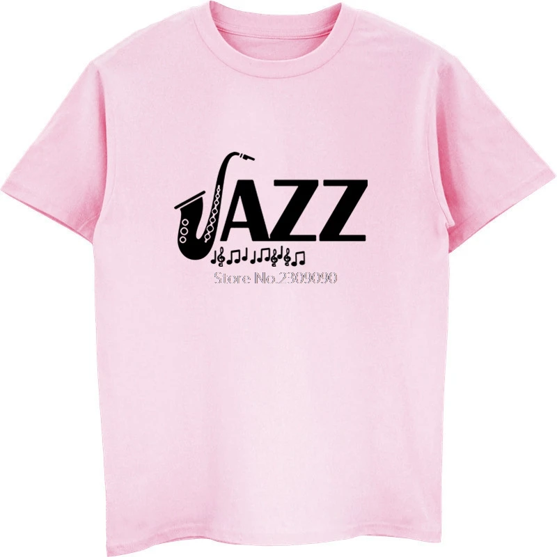 Vasaras Džeza Mūzikas Vīriešu T Krekli Meitene Apģērbs Kokvilnas Topi ar Īsām Piedurknēm Saksofonu T-krekls Hip Hop Tees Harajuku Streetwear