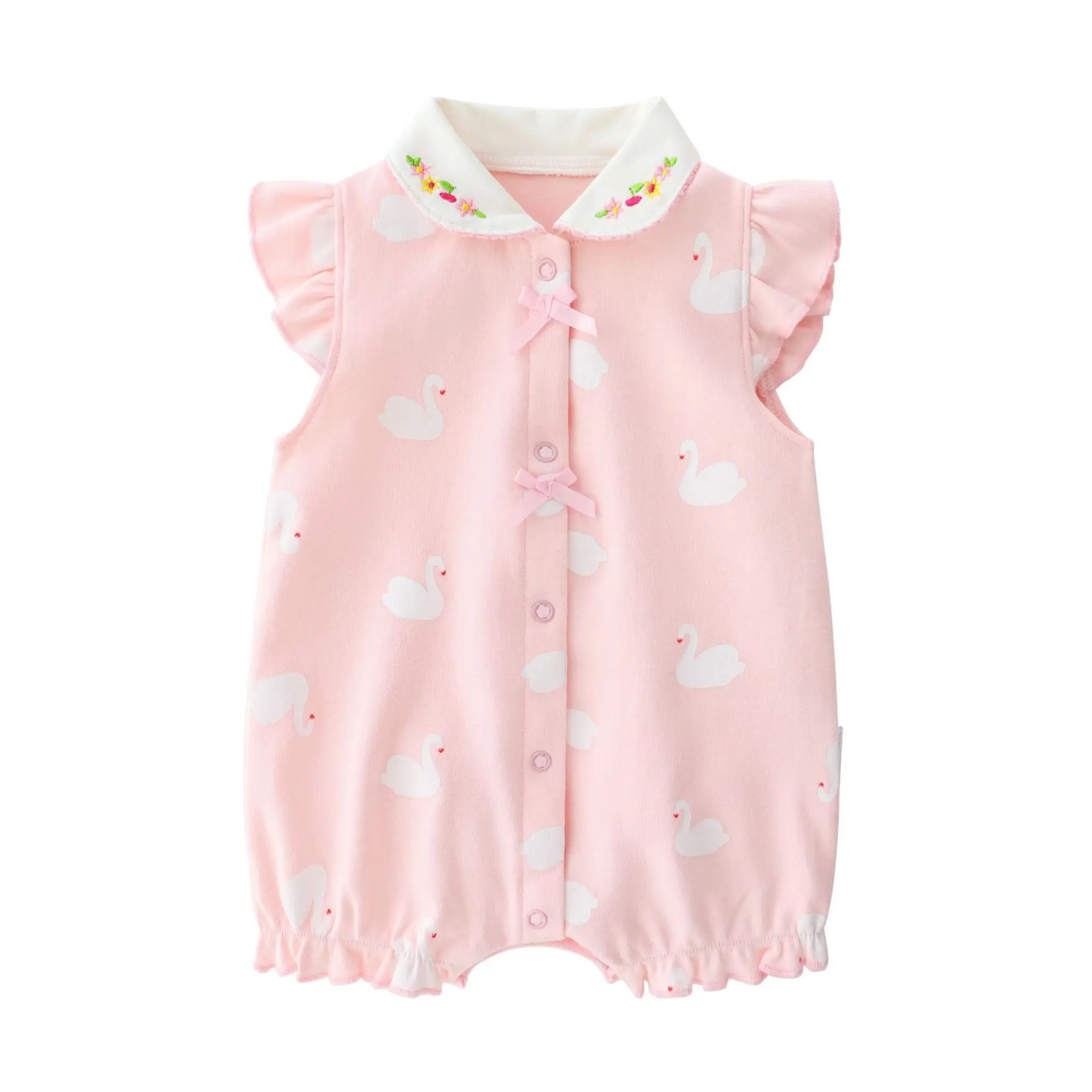 Vasaras Modes princese baby girl apģērbu viengabala jumpsuits, zīdaiņu apģērbs ,kokvilnas īso romper zīdaiņu drēbes meitenei