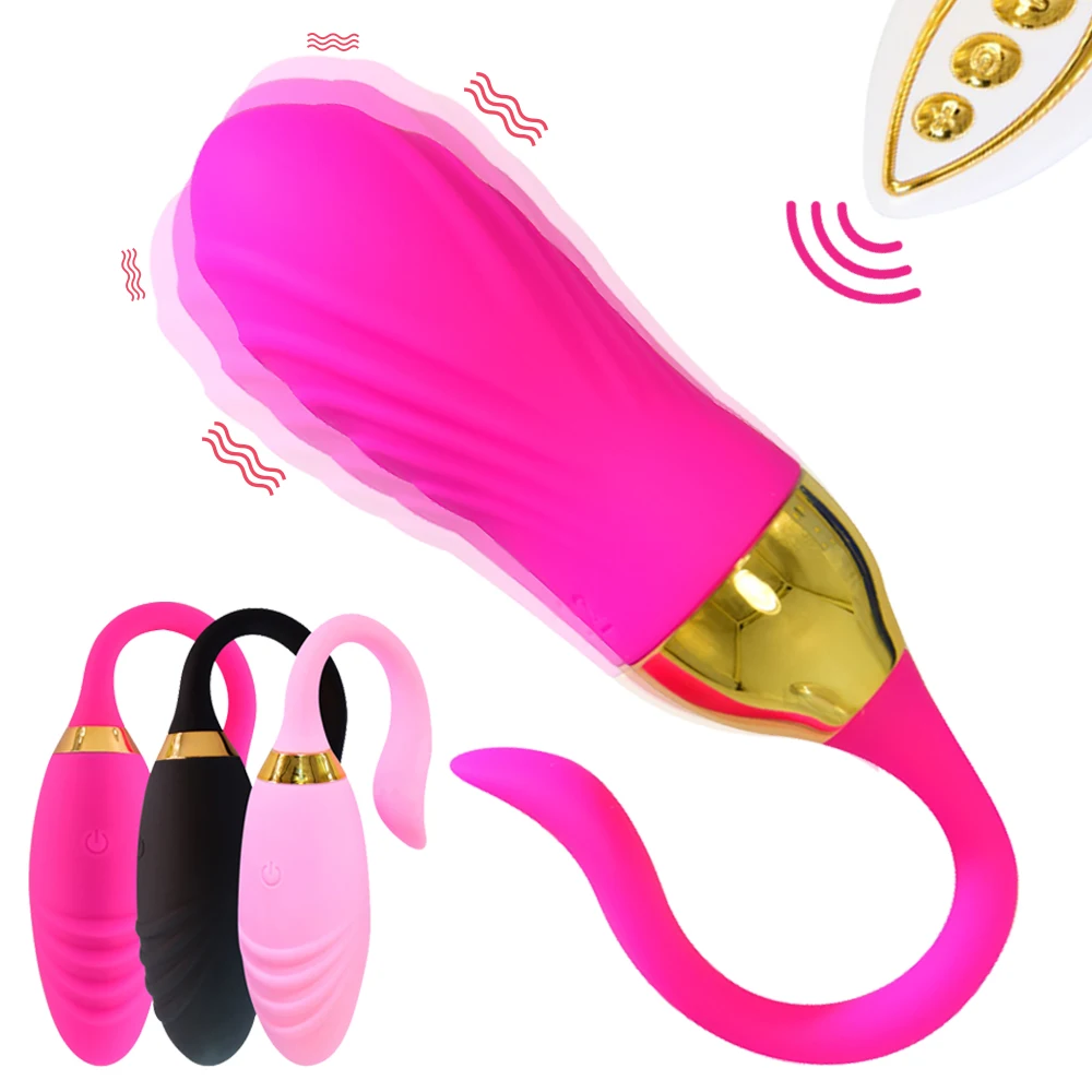 Vibrators ar Tālvadības pulti Silikona Bullet Olu Vibratori Seksa Rotaļlietas, USB Uzlādējams pieaugušajiem Vaginālās Bumbiņas Seksuālās Rotaļlietas Pieaugušajiem