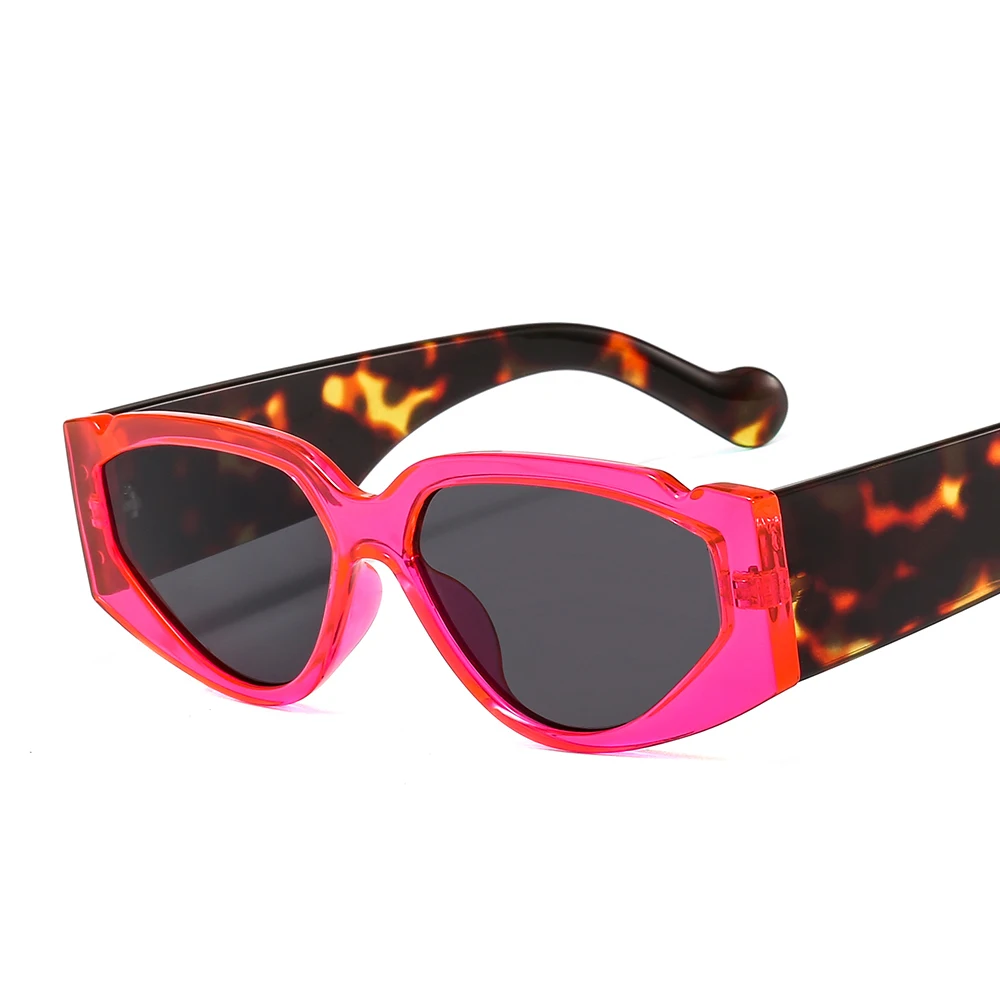 Vintage Nelielu Kaķu Acu Saulesbrilles Sieviešu 2020. Gadam Zīmolu, Dizainu, Krāsains, Moderns Ovālas Saules Brilles Vīriešiem Punk Toņos Oculos De Sol Gafas
