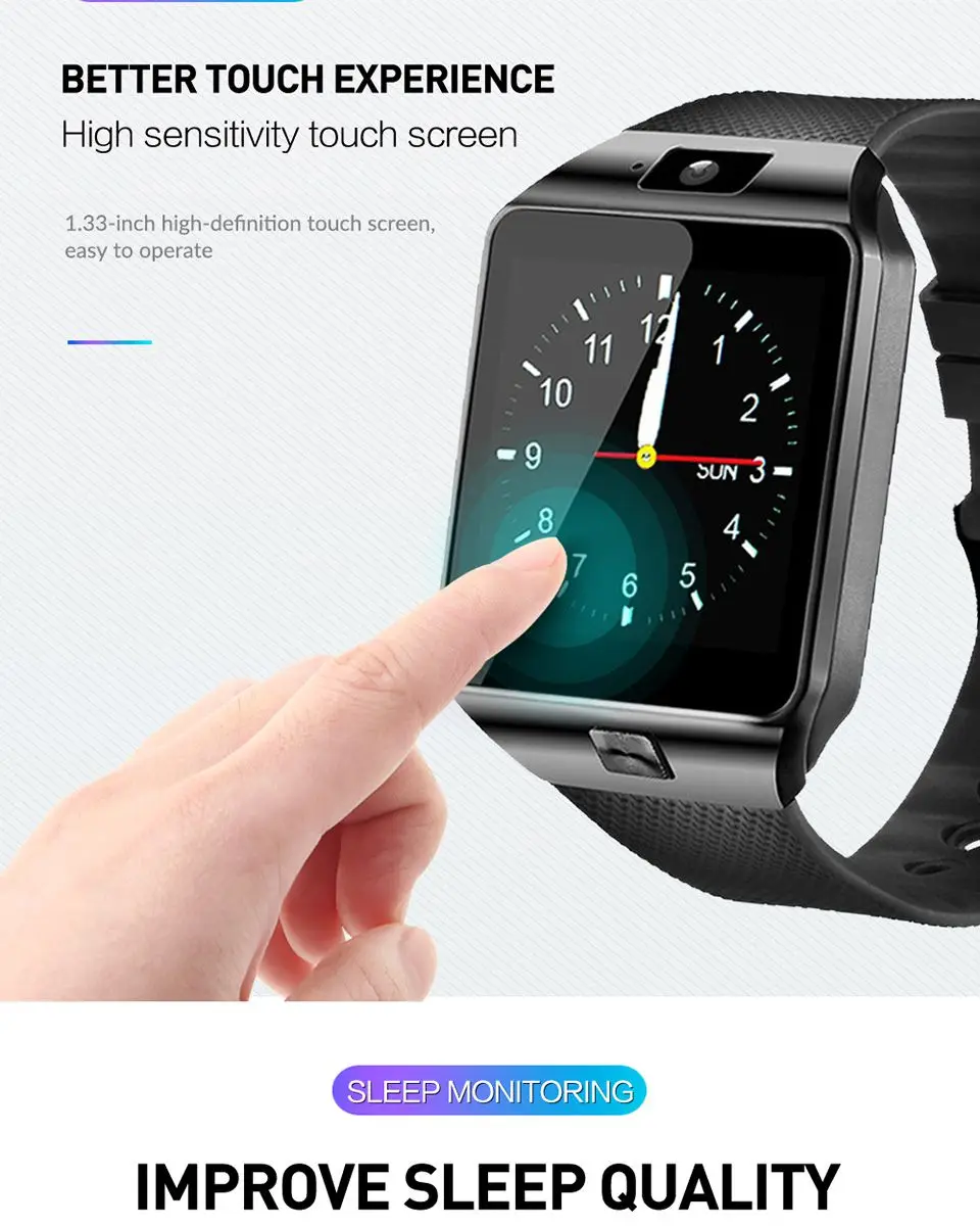 Vīriešu Smartwatch DZ09 Smart Skatīties Vīrieši Atbalsts TF SIM Fotokameras Sporta Pulksteņi Bluetooth rokas Pulkstenis Smart Whatch Smarth Skatīties reloj