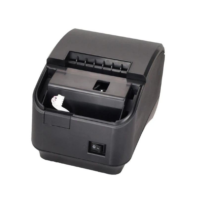 XP-Q200II 80mm termoprinteri 80mm virtuves printeri, USB ports POS 80mm siltuma saņemšanas printera USB+Sērijas/LAN