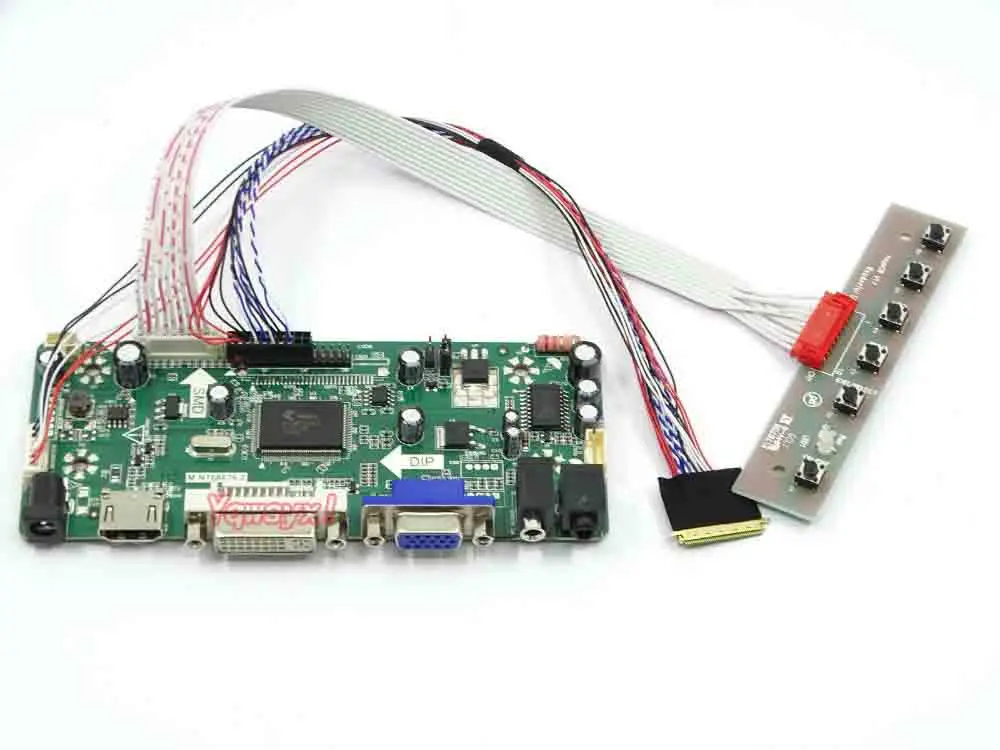 Yqwsyxl Kontroles padomes Monitoru Komplekts CLAA156WB11A HDMI + DVI + VGA LCD LED ekrānu Kontrolieris Valdes Vadītāja