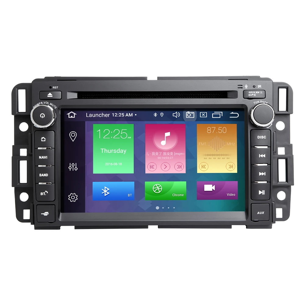 ZLTOOPAI Auto Multimedia Player Android 10 Chevrolet GMC Hummer Yukon Denali Acadia Auto GPS Navigācija, DVD Media Player IPS