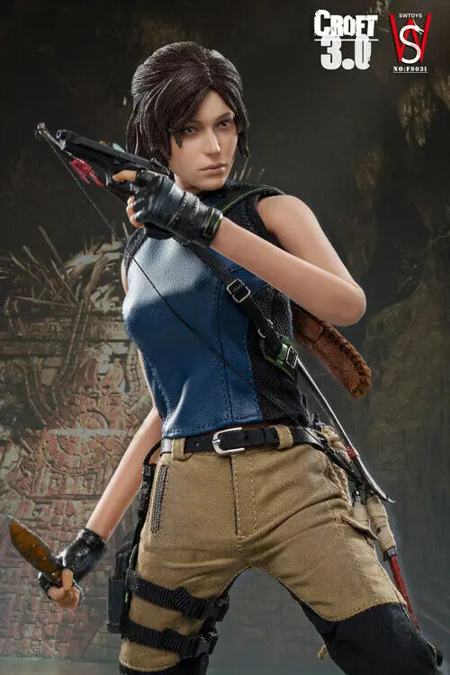 1/6 SWTOYS16 FS031 Lara Croft3.0 Solider Attēls Sieviešu Kolekcijas Rotaļlietas