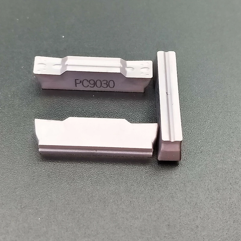 100gab MGMN400-M PC9030 4.0 mm plats CNC Griešanas virpas, asmens plāksnītēm dubultā galvu ielikt, ko Izmanto tērauda dzelzs