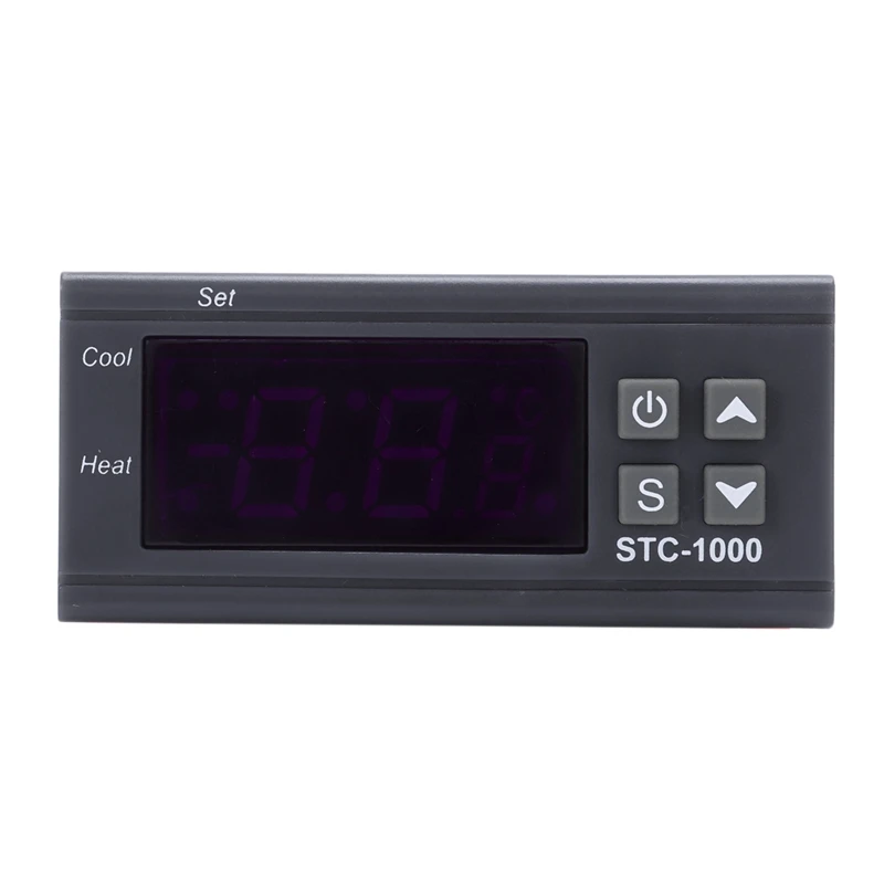 220V Digitālo STC-1000 Temperatūras regulators Termostata Regulators+Sensora Zondi