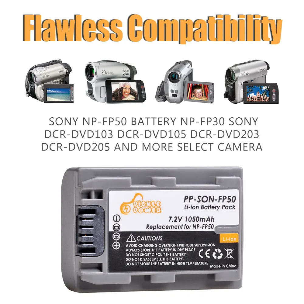2gab NP-FP50 NP FP50 NP-FP51 NP FP51 Kameru Baterijas + LCD USB Lādētājs Sony DCR-HC20 DCR-HC21 DCR-HC26 DCR-HC28 HC30 70E 80E.