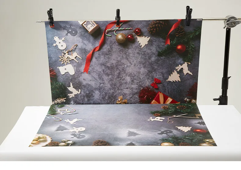 3D Ziemassvētku Fona Papīra 57*87 cm Fona Foto Pārtikas Studio Šaut Photocall Fotogrāfija Aksesuārus Backdrops[Iegādāties 4 Bezmaksas 1]