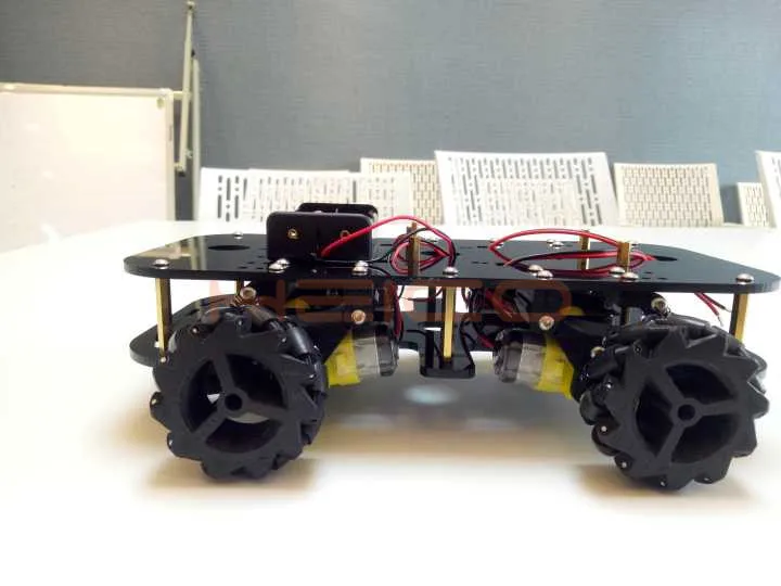 4Wd Gudrs Robots Automašīnas Šasijas Ar TT Motoru 4gab 60Mm Mecanum diski Universāli Ratiņi, Šasijas DIY Robotikas Modelis