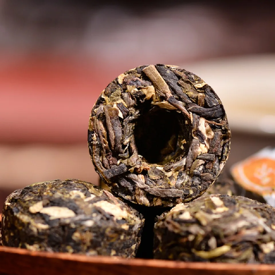 50gab Dažādi Aromāti Ķīnas Yunnan Puer Tēja Pu er Pu ' er Tea Bag Dāvana Veselības Aprūpes Mini Tuo Cha Chinise Pārtikas Puerh Tēja