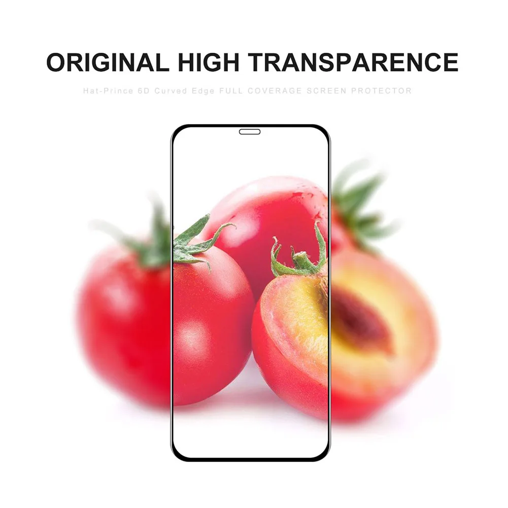 6D Izliektas Malas 9H Rūdīts Stikls iPhone 12 12 Pro Anti Blue Ray Saules Ultra Plānas Slim Full Coverage Ekrāna Aizsargs