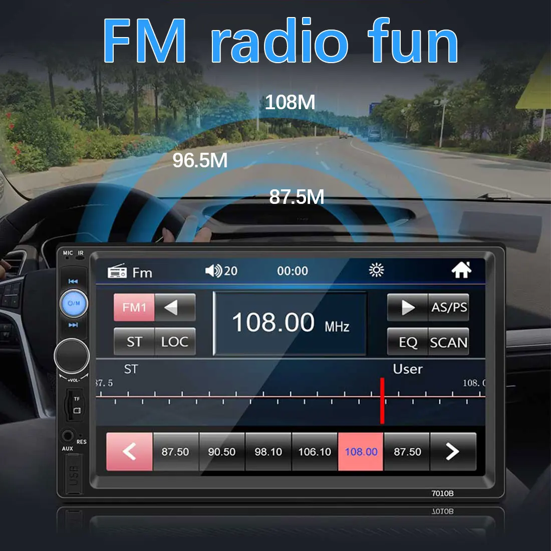 7010B Auto Radio Autoradio 2 Din Auto Radio 7
