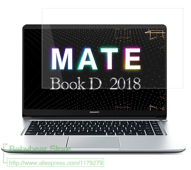 9H Stikla HUAWEI MateBook D 15.6-inch / Gods Magicbook Pro 16.1 collu HD Rūdīta Stikla Ekrāna Aizsargs, ar Aizsargājošu Plēvi