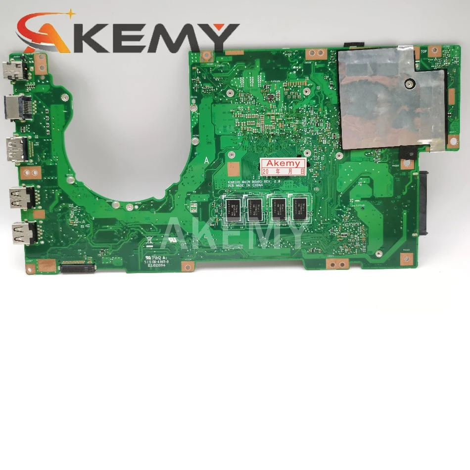 Akemy K501UX portatīvo datoru mātesplati Par Asus K501UX K501UB K501U K501UX DDR3 4GB-operatīvā ATMIŅA i7-6500U w/ GTX950M Grafikas karte (mainboard)