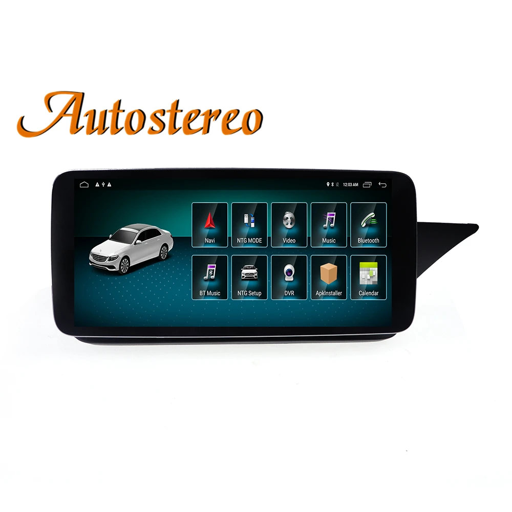 Android 10.0 6+128GB For MERCEDES BENZ E W212 S212 E260 E300 HeadUnit Auto GPS Navigācija Auto Stereo Galvas vienības Multimediju Atskaņotājs