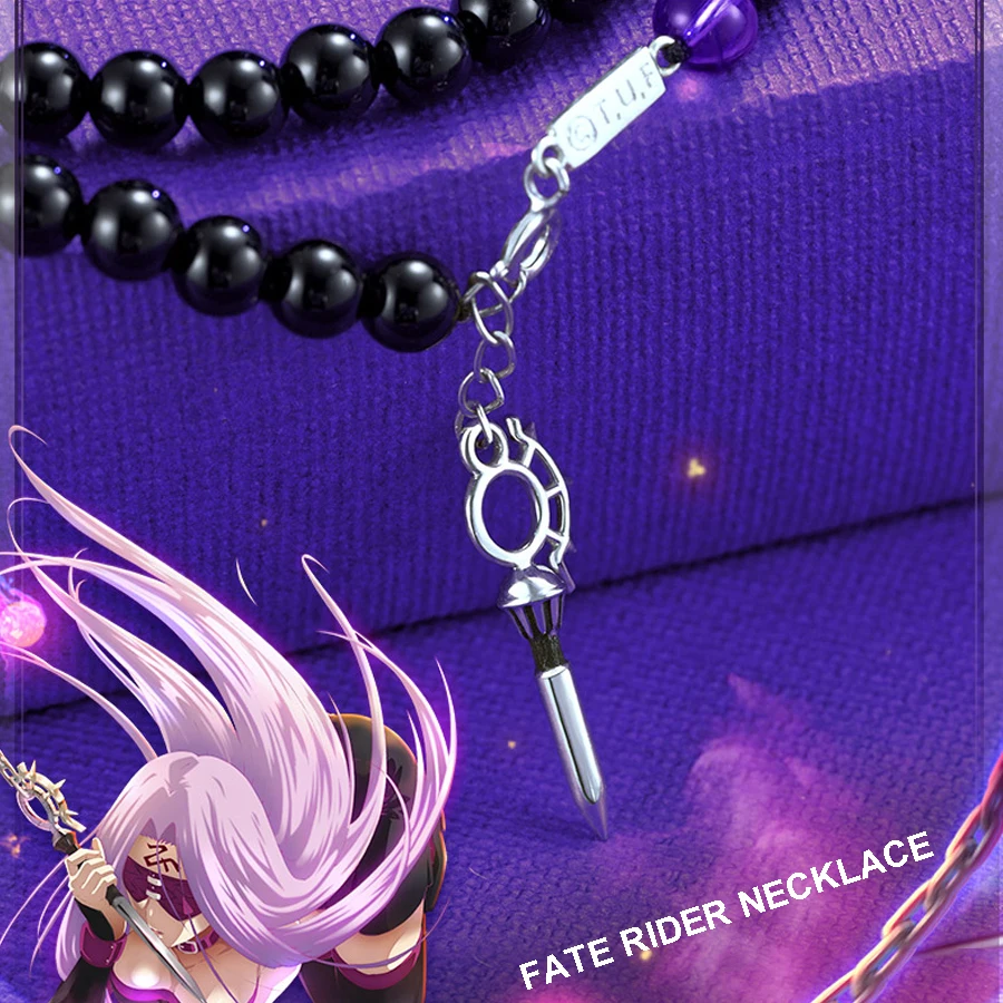 Anime Fate Stay Night Rider Medusa Zobenu Kristālu Aproce 925 Skaida Rotaslietas FGO Tērpu Piederumu, Dzimšanas dienas Dāvanas Sievietēm Meitene