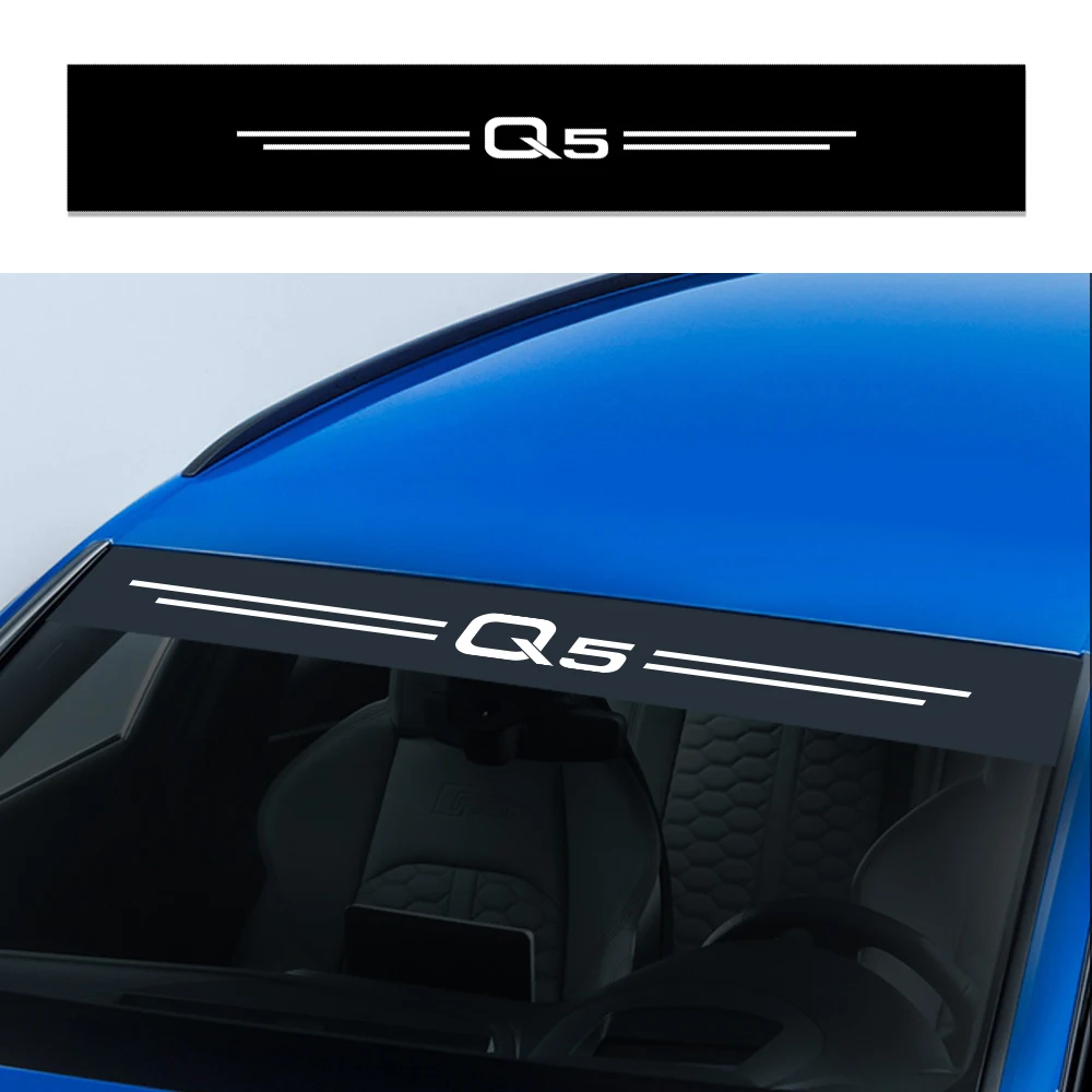 Audi Q5 Automašīnu Uzlīmes Auto Priekšējiem Aizmugures Vējstikla Uzlīmes Atstarojošie Vinila Plēve Apdare Auto Auto Tūninga Aksesuāri