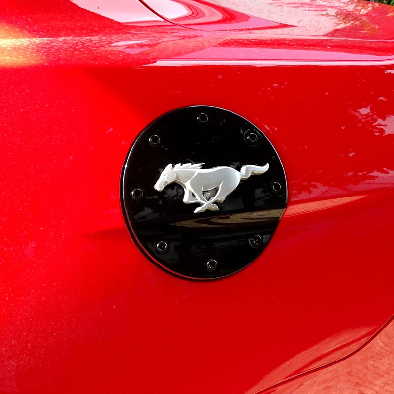 Auto Eksterjera Aksesuāri Degvielas Tvertne Gāzes Durvju Vāciņš Melns, Apdare, Uzlīmes Ford Mustang-2017