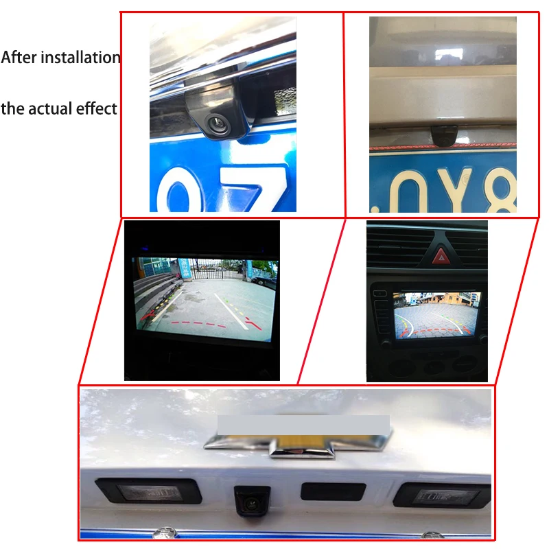 Auto Saprātīga Dinamiskā Trajektorijas pārcelšanās Ceļvedis Autostāvvieta Līnijas Atpakaļskata Reverse Backup Dziesmas Kamera Android DVD Monitors