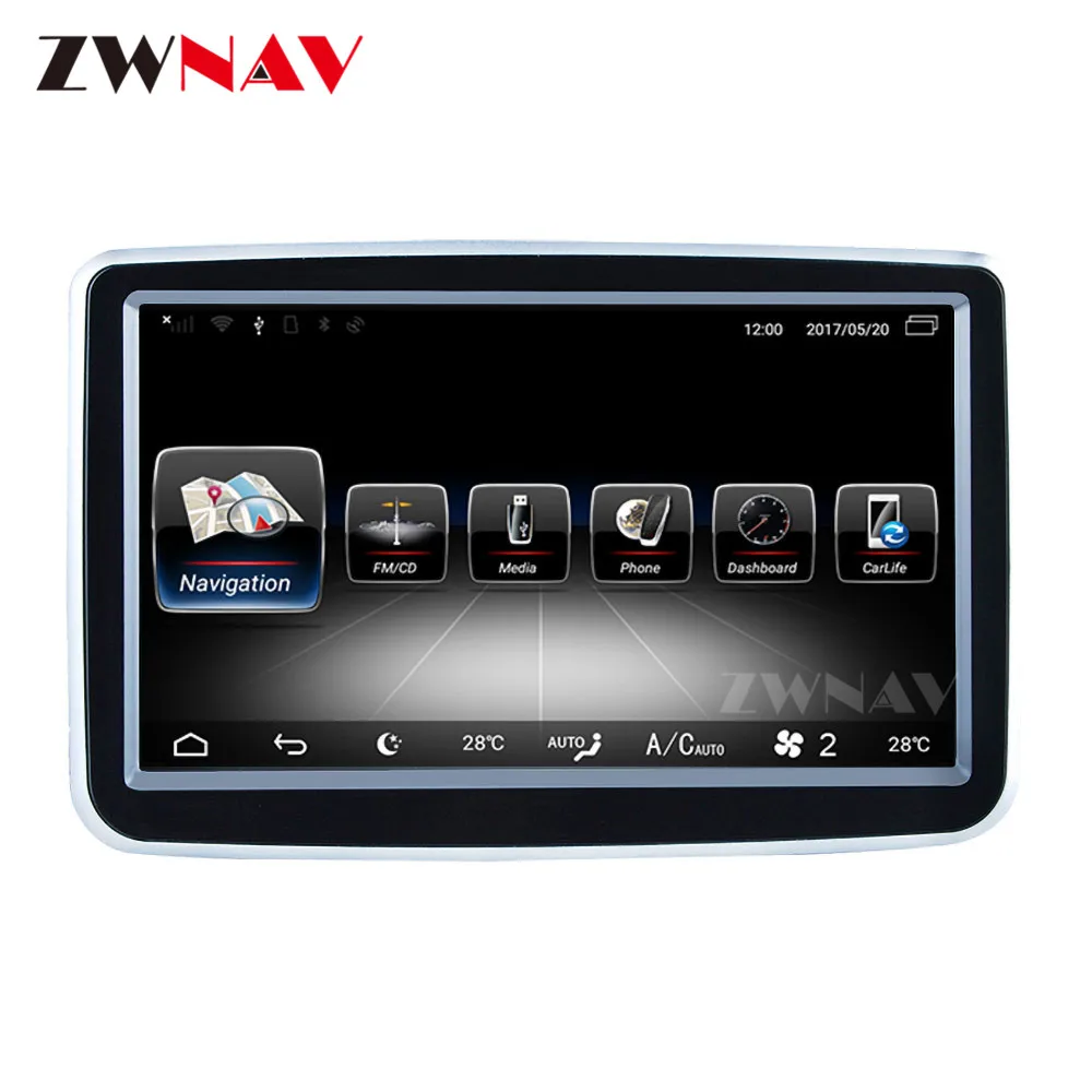 Benz A B CLAG VRG 2013-2018 GPS Carplay Android 10.0 Ekrāns, Multimediju Atskaņotājs, Radio, Stereo Kasešu Diktofonu, Galvas Vienības