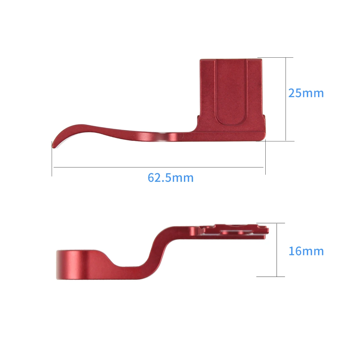 BGNing Alumīnija Īkšķi Atpūtas Īkšķi Grip zibspuldzes Pieslēgvietas Vāciņu Thumbrest Par Fujifilm XT30 Īkšķis uz AUGŠU XT20 XT10 Release Plate