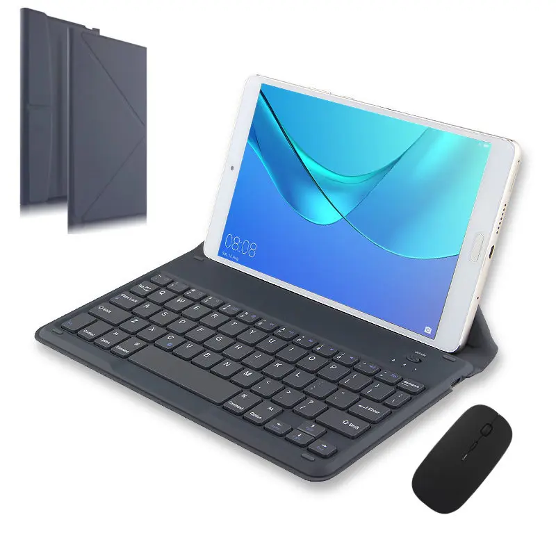 Bluetooth Tastatūra Huawei MediaPad T3 10 8 7 8.0 10.0 9.6 7.0 3G Planšetdatora Bezvadu tastatūras KOB AGS-L09 L03 W09 BG2-U01 3 Lietas