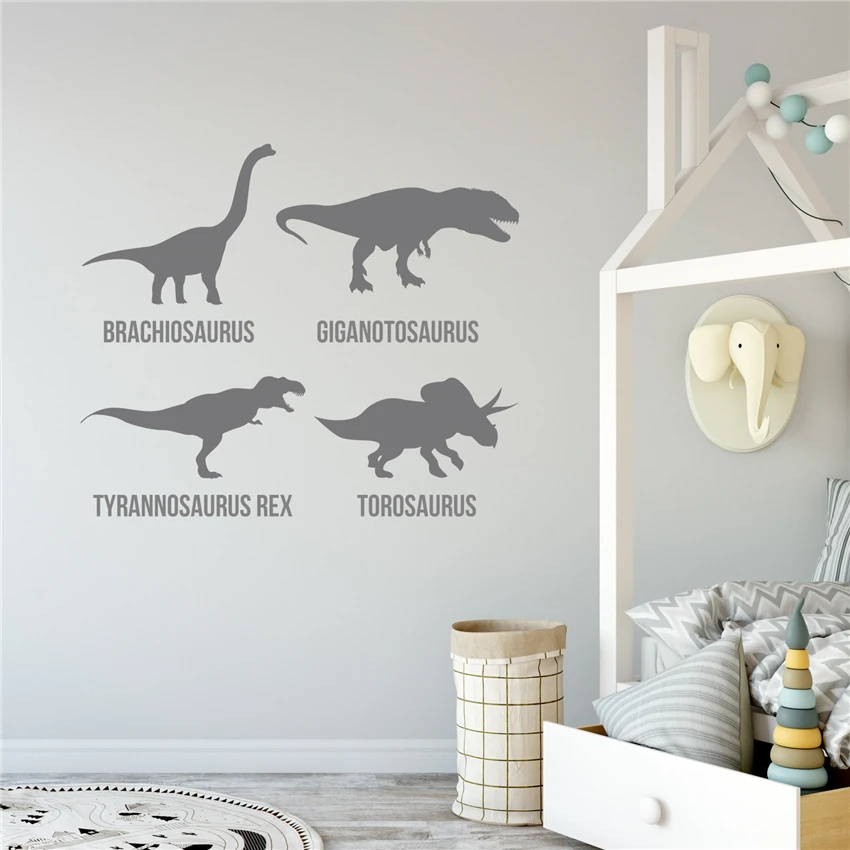 Bērnu dinozaurs, sienas uzlīmes - Jurassic Park - Mākslas Dekori Mājas Dekoru dzīves Noņemams Sienas Uzlīmes-Sienas Uzlīme J181