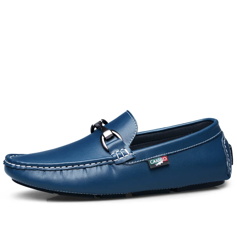 CARTELO vīriešu kurpes business classic zirņi apavi viens pedālis slinks biznesa ikdienas apavi vīriešiem
