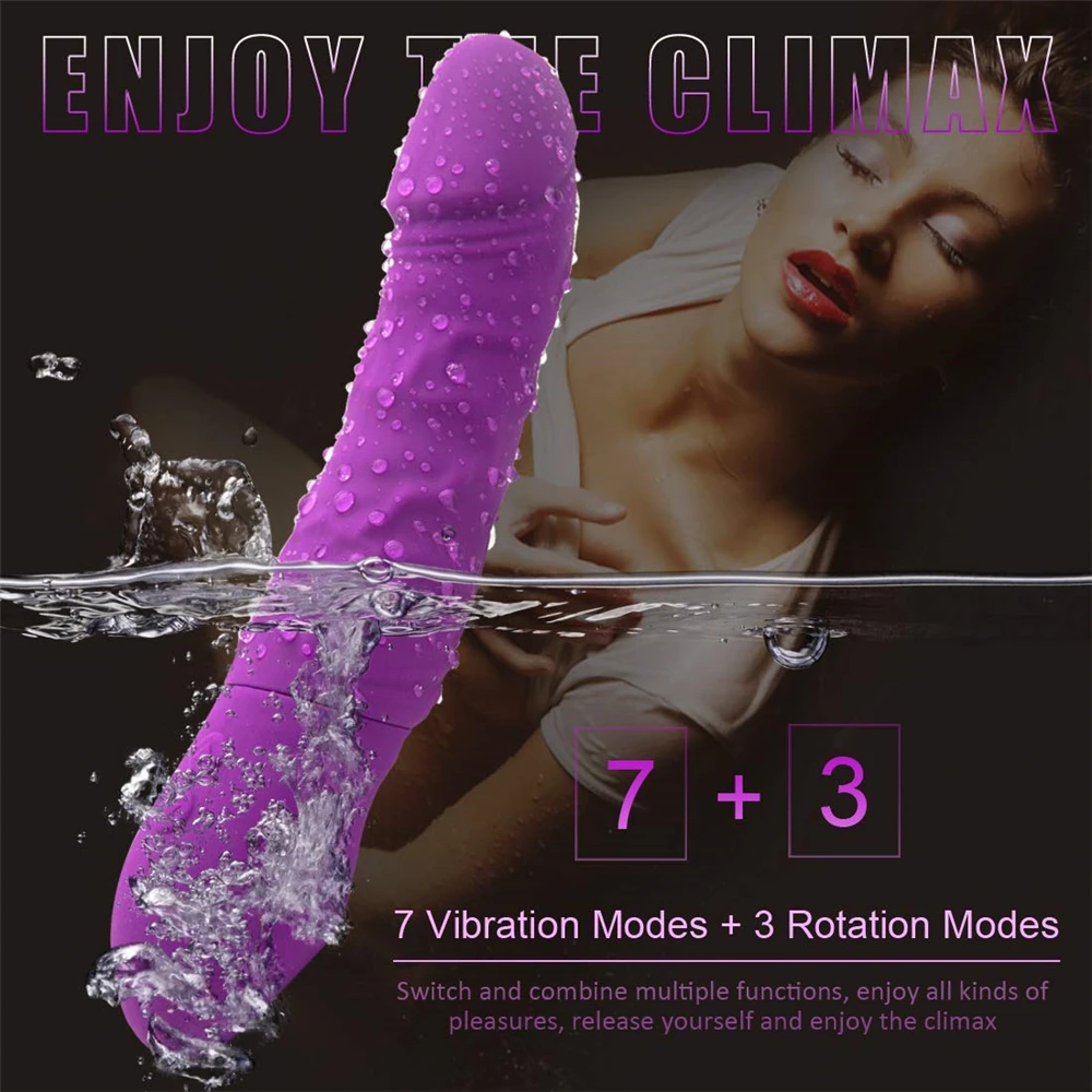 Dildo Vibratoru Sieviešu Dildo Pāris Maksts Klitora Pieaugušo Seksa Rotaļlietas, Vibratori ar 27 Kombinācijas Režīmiem G-Spot Stimulācija