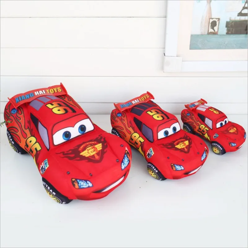 Disney Pixar Automašīnām, Bērnu Rotaļlietu 17cm 25cm 35cm McQueen Plīša Rotaļlietas Cute Karikatūra Automašīnas Plīša Rotaļlietas Labākās Dāvanas Bērnu