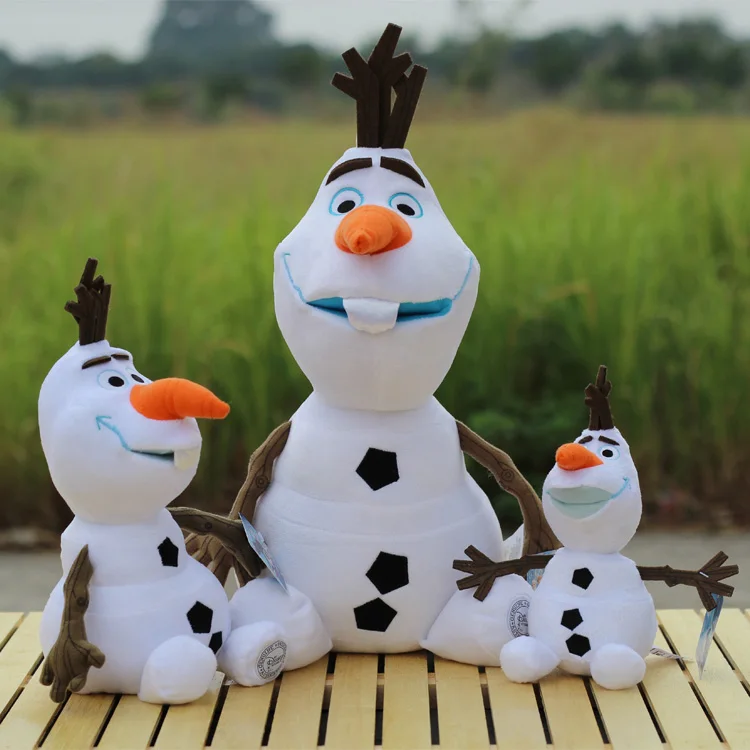 Disney Plīša Rotaļlietas 30cm/50cm Saldēti Sniegavīrs Karikatūra Olaf Mīksta Plīša Rotaļlietas Lelle, mīkstās Rotaļlietas Brinquedos Dāvanu Bērniem, Baby Meitenes