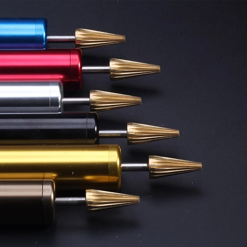 DIY Misiņa Galvas Ādas Malas Eļļas Pildspalvu Top Pro Malas Krāsošanas Pildspalvas Aplikatoru Ātri Malas Krāsu Rullīti Līdzeklis Ādas Amatniecības