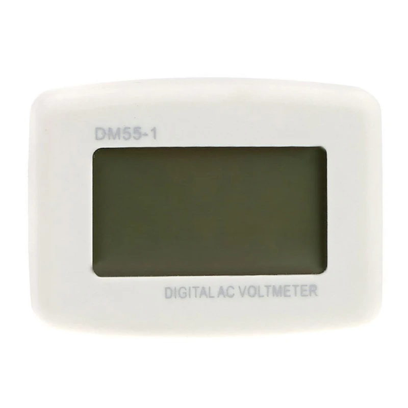 DM 55 - 1 AC 80 - 300 V LCD ciparu voltmetrs MUMS plug - in electric pildspalvu mērītājs