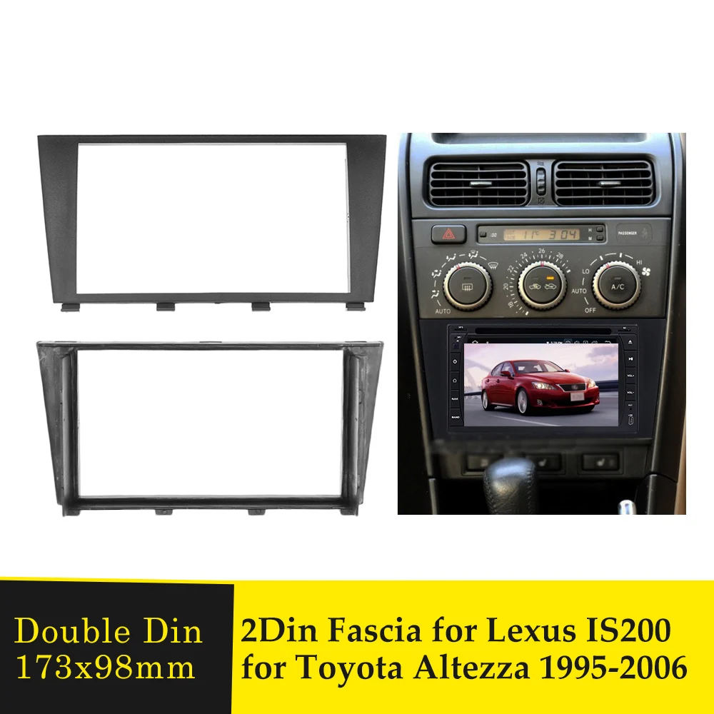 Double Din Fascijas par Lexus IS200 