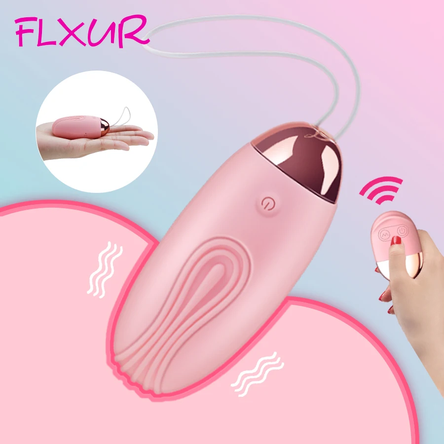 FLXUR Spēcīgs Vibratori Olu Seksa Rotaļlietu Sievieti Tālvadības pults Sieviešu Masturbator Clit Stimulators Vibrējošais Biksītes Dzimuma produktu