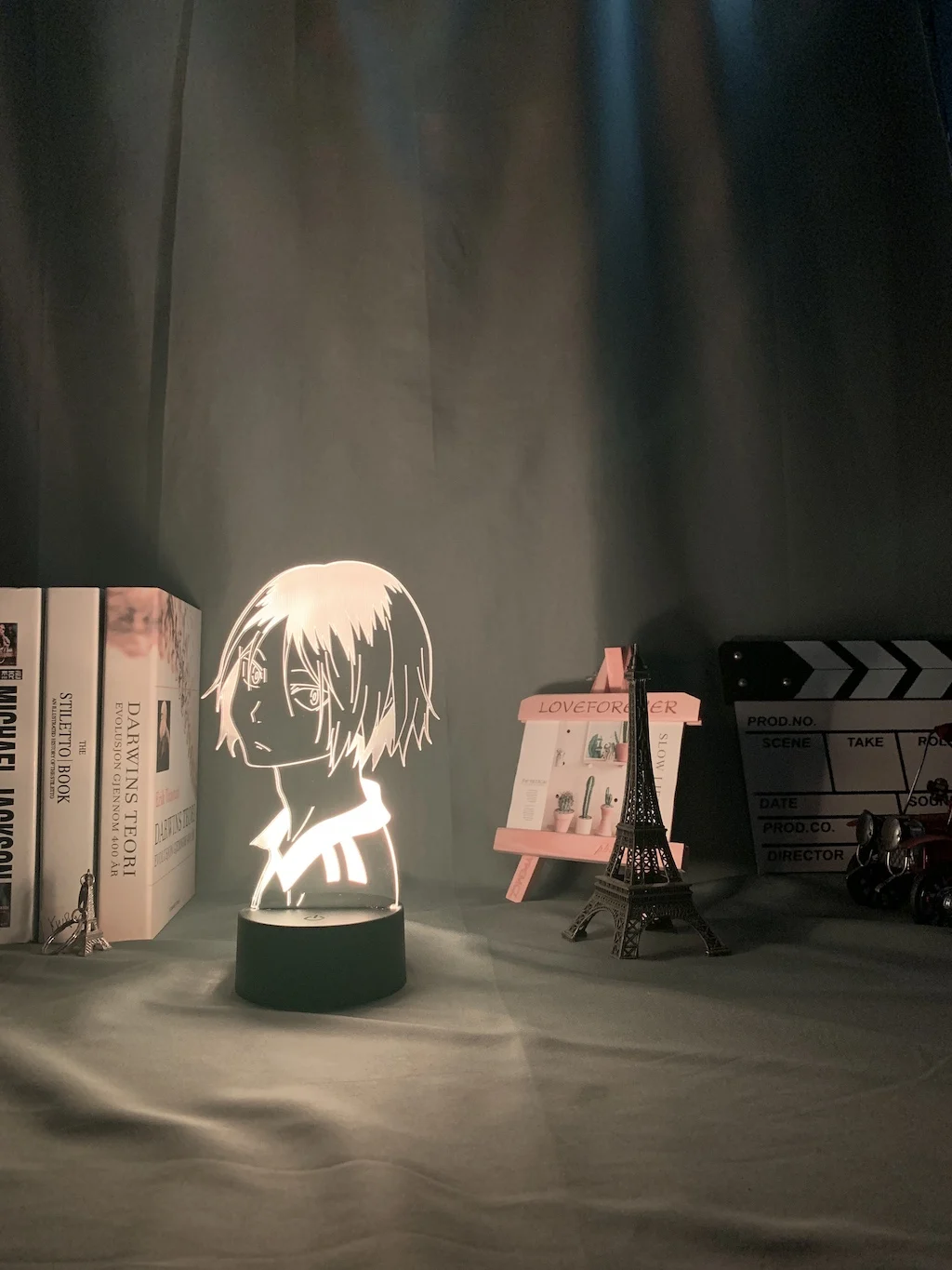Haikyu!! Led Nakts Gaisma Anime Kozume Kenma Lampas Guļamistabas Interjeru Nightlight Bērniem, Bērnu Dzimšanas dienas Dāvanu Haikyuu Kenma Gaismas
