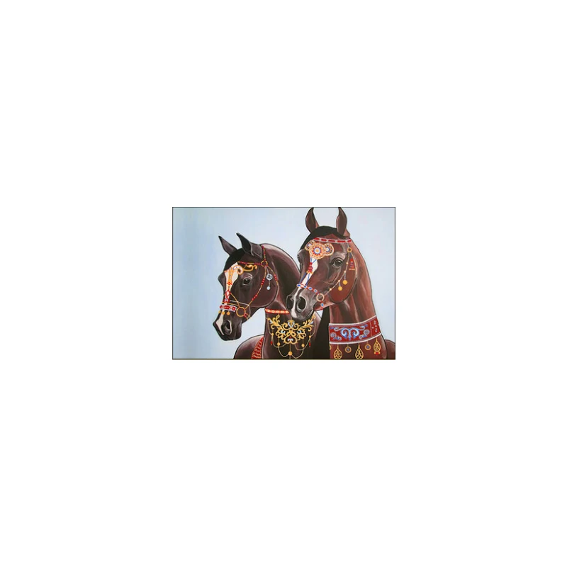 HD Krāsošana Mūsdienu Brūns Zirgs gleznu audekla Dzīvnieku Dekoratīvie Mākslas Ainu, Dzīvojamā Istaba, Guļamistaba