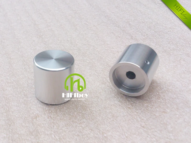 HIFI audio amp Alumīnija Skaļuma regulēšanas poga 1gb Diametrs 25mm Augstums 25mm gab Potenciometra rokturi
