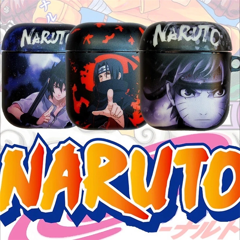 Japānas anime Naruto bezvadu Bluetooth Austiņas Gadījumā Par Apple Airpods Pro 3 2 1 Smieklīgi Cute Karikatūra Silīcija Austiņu Mīksto Segumu