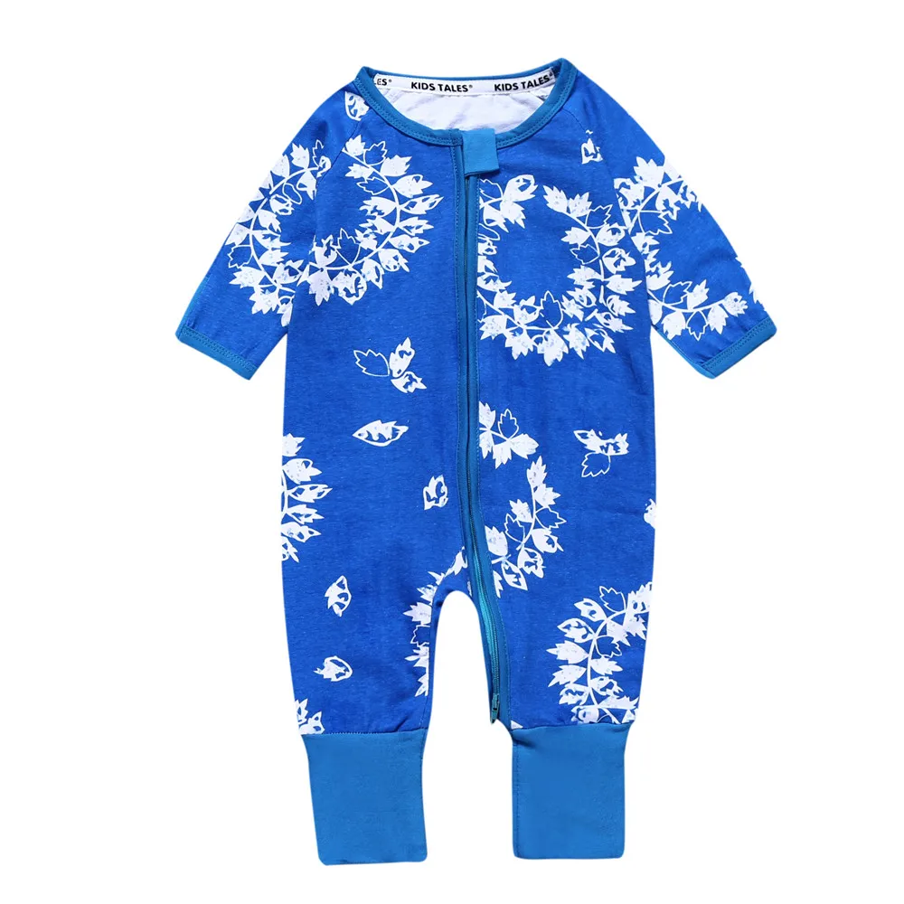 Jauns piedzimst mazulis kokvilnas drēbes ar garām piedurknēm karikatūra jumpsuit mājas apstākļos, kostīmu nightclothes 0-24m baby boy girl rudens kombinezonus