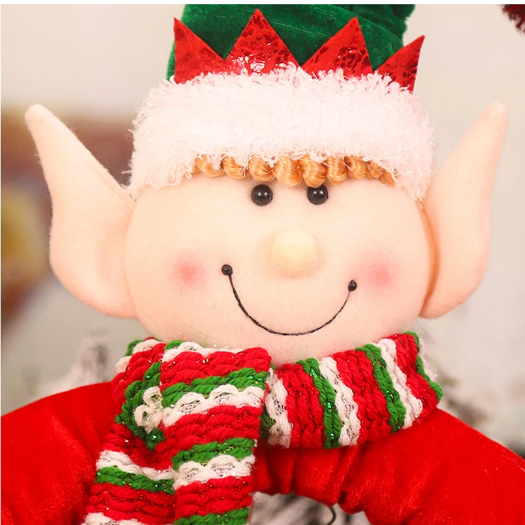 Jaunā Santa Claus Turot Eglīte Ziemassvētku Eglīte Karājas Rotājumu Ziemassvētku Rotājumi Festivāls Puse Piegādēm, Svētku Rotājumi, elf