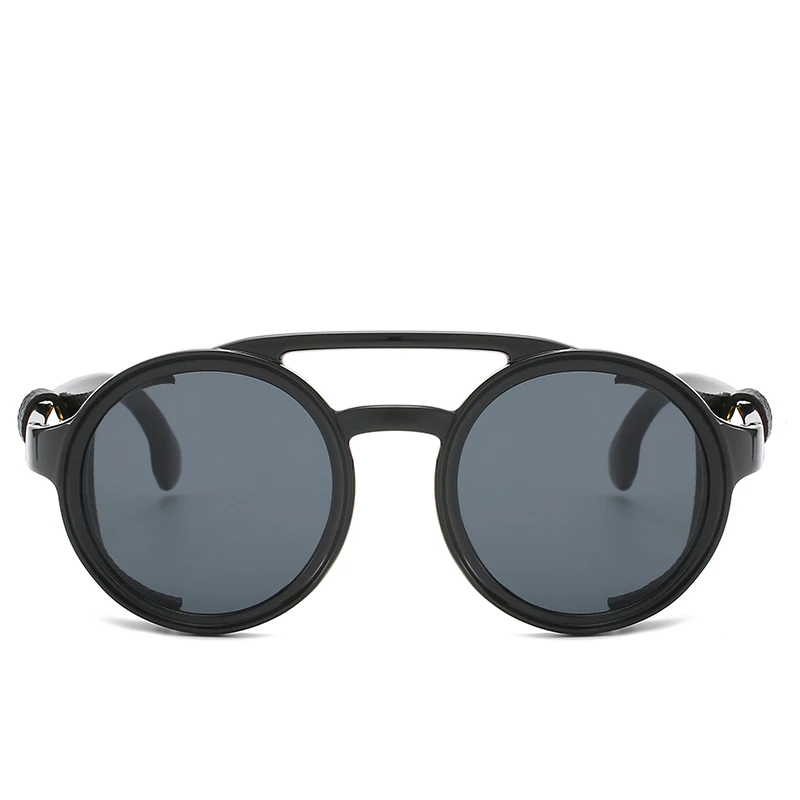 Jaunā ZĪMOLA DIZAINA Steampunk Modes Saulesbrilles Sieviešu, Vīriešu Kārtas Geek, Saules Brilles Vintage UV400 Sunglass Toņos gafas de sol